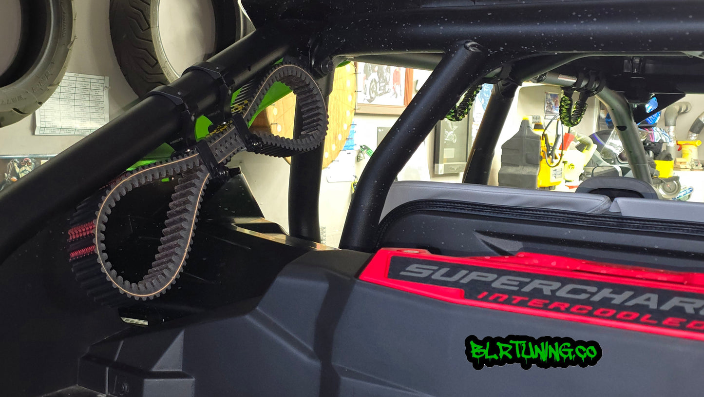 CVT Belt Holder – Roll Cage Mounted - fits 1.5 in - 2 in Roll Cage FOR UTV AND ATV - Howling Moto