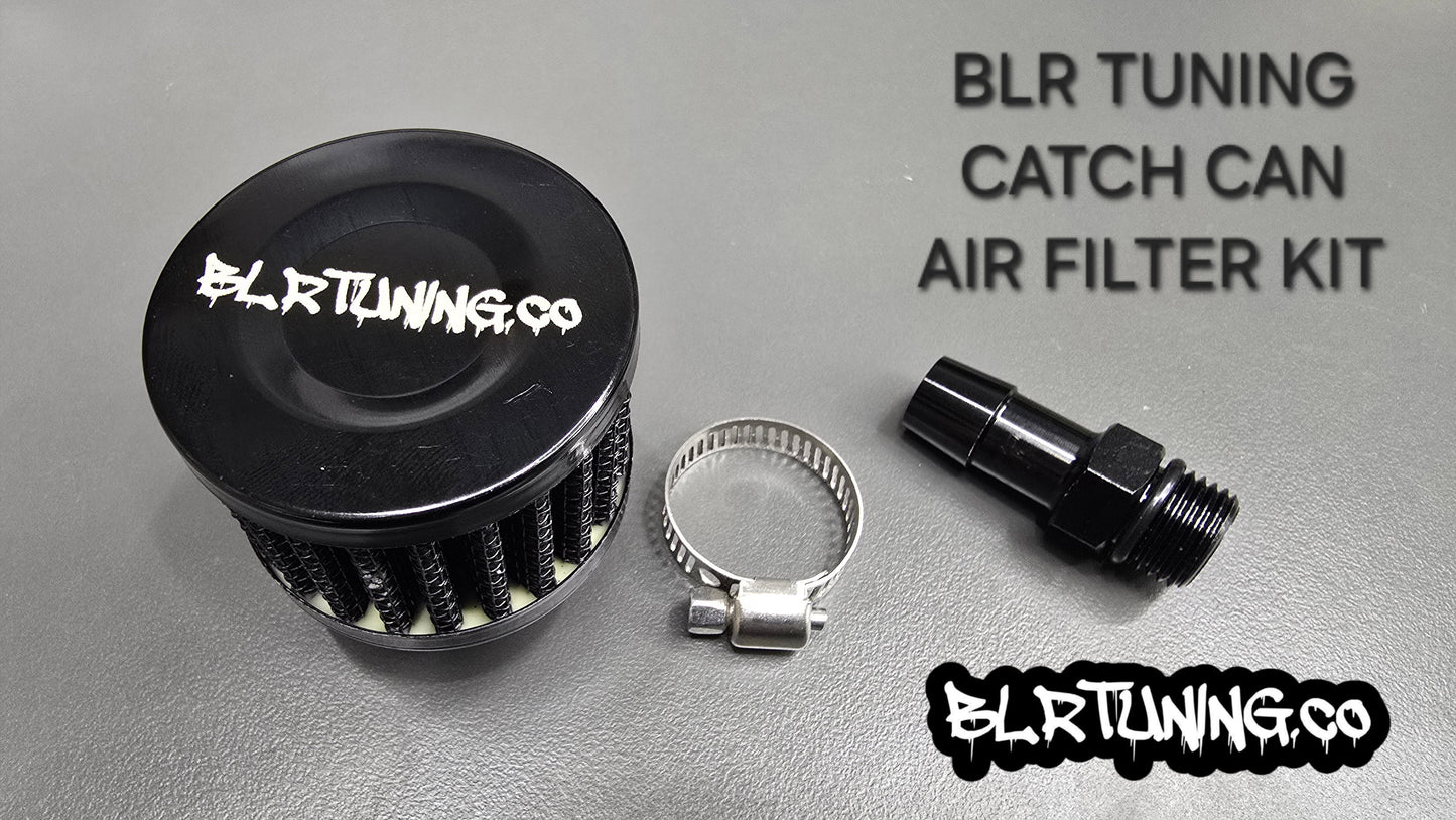 3 Port Catch Can Filter & Fitting replacement Kit by BLR TUNING - Howling Moto