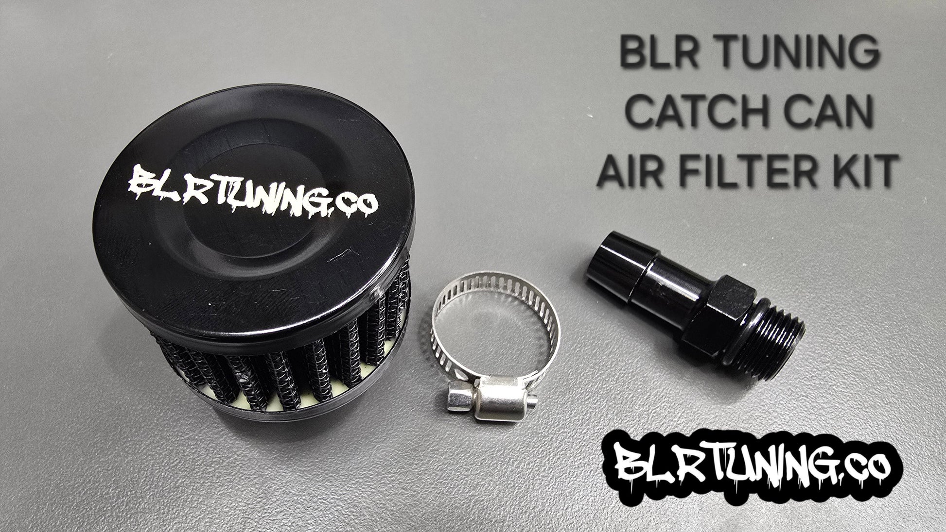 3 Port Catch Can Filter & Fitting replacement Kit by BLR TUNING - Howling Moto