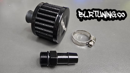 3 Port Catch Can Filter & Fitting replacement Kit by BLR TUNING - Howling Moto