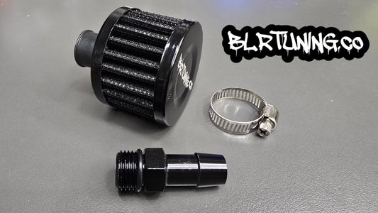 3 Port Catch Can Filter & Fitting replacement Kit by BLR TUNING - Howling Moto