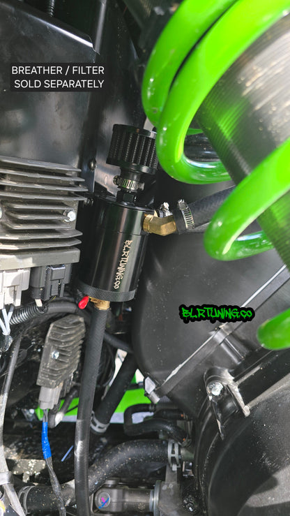 KAWASAKI TERYX H2 AIR OIL SEPARATOR 3 PORT CATCH CAN - Howling Moto
