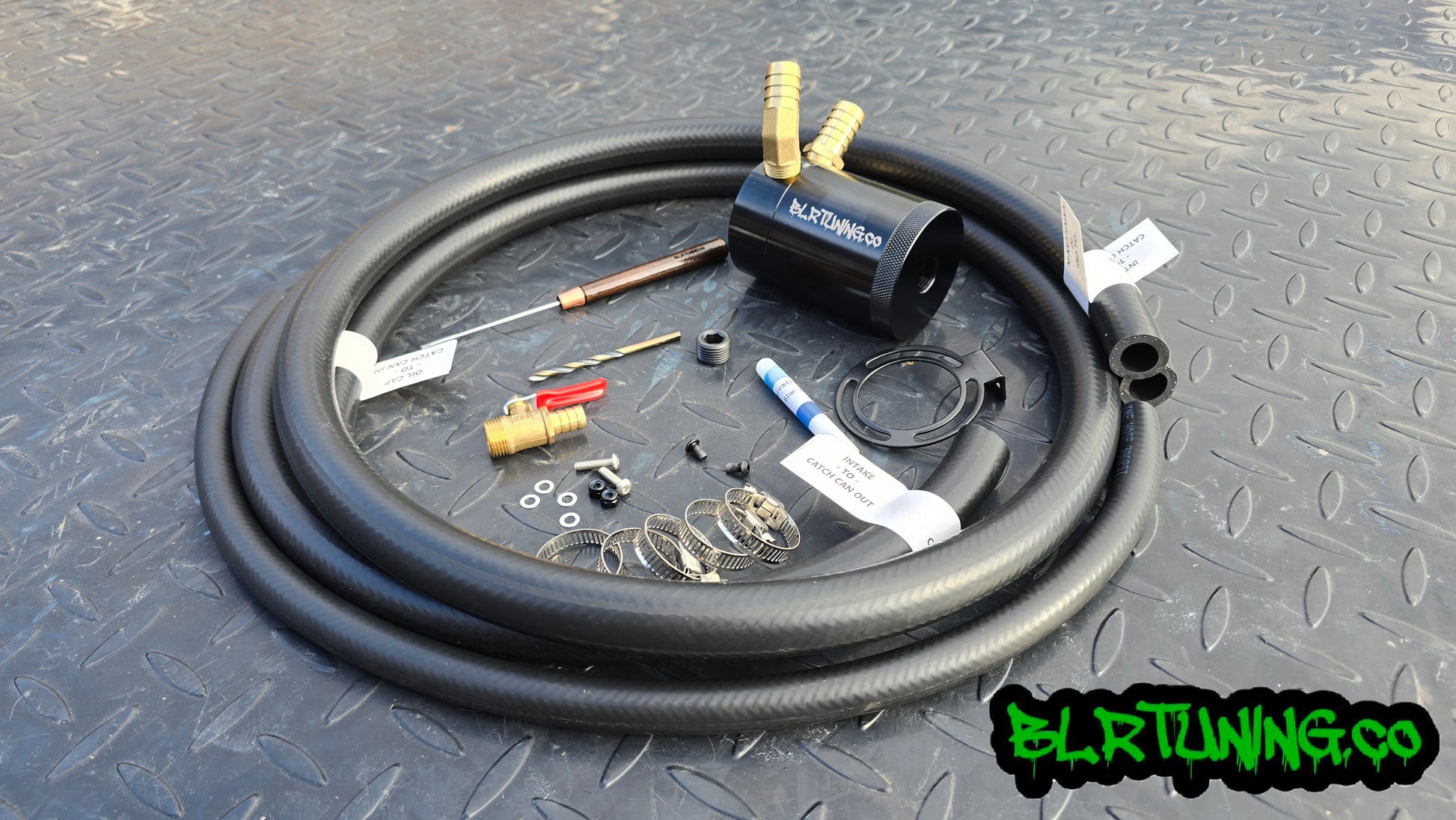 KAWASAKI TERYX H2 AIR OIL SEPARATOR 3 PORT CATCH CAN - Howling Moto