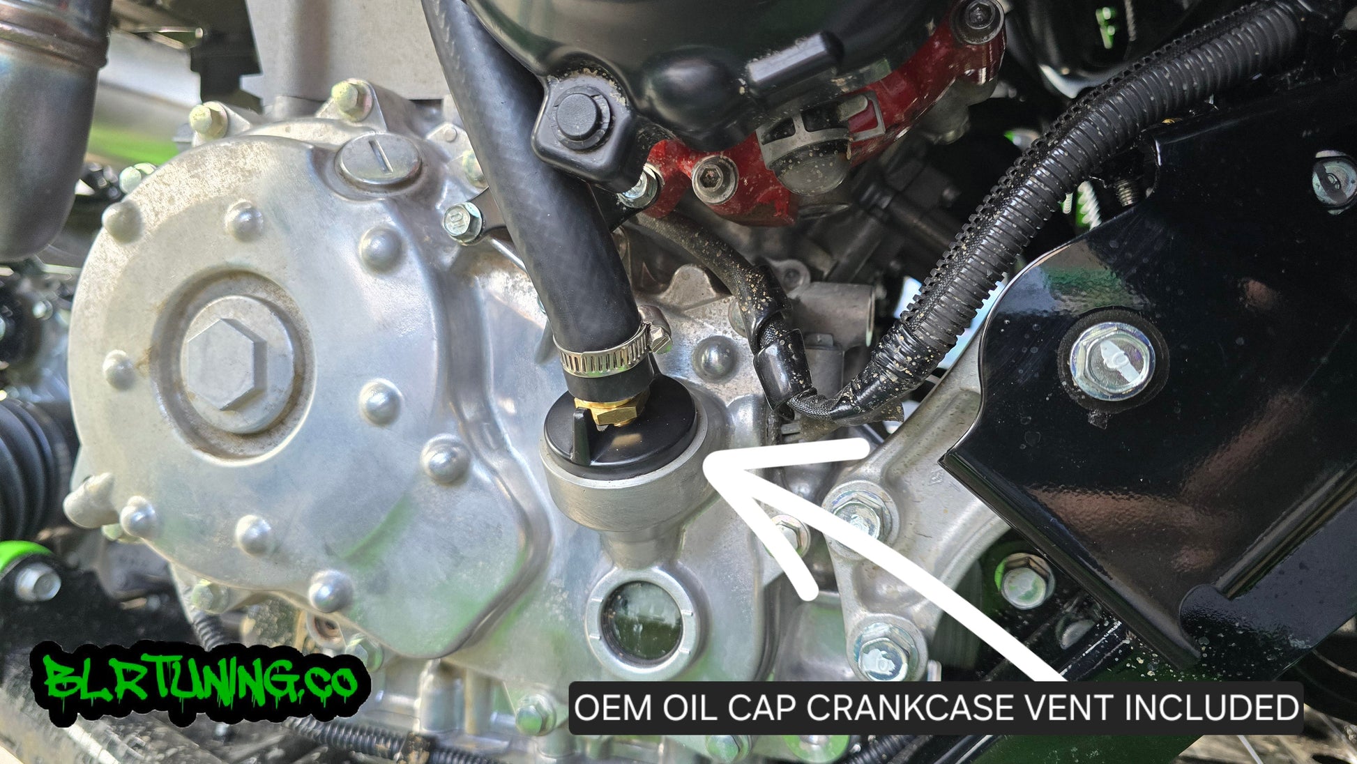 KAWASAKI TERYX H2 AIR OIL SEPARATOR 3 PORT CATCH CAN - Howling Moto