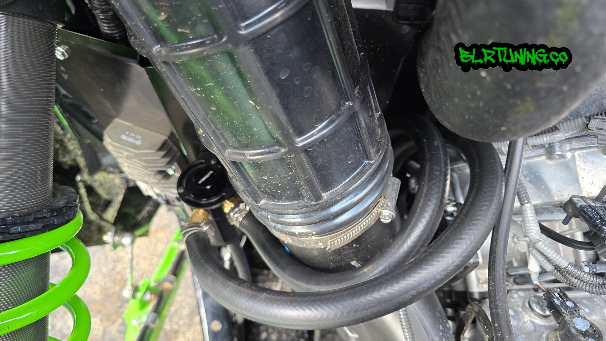 KAWASAKI TERYX H2 AIR OIL SEPARATOR 3 PORT CATCH CAN - Howling Moto