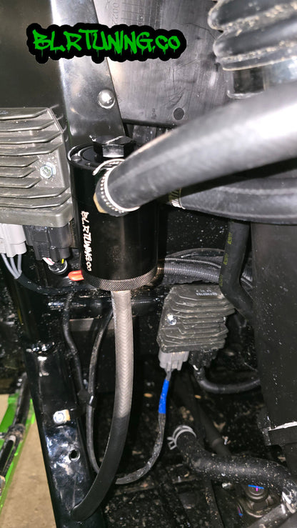 KAWASAKI TERYX H2 AIR OIL SEPARATOR 3 PORT CATCH CAN - Howling Moto