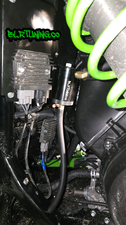 KAWASAKI TERYX H2 AIR OIL SEPARATOR 3 PORT CATCH CAN - Howling Moto