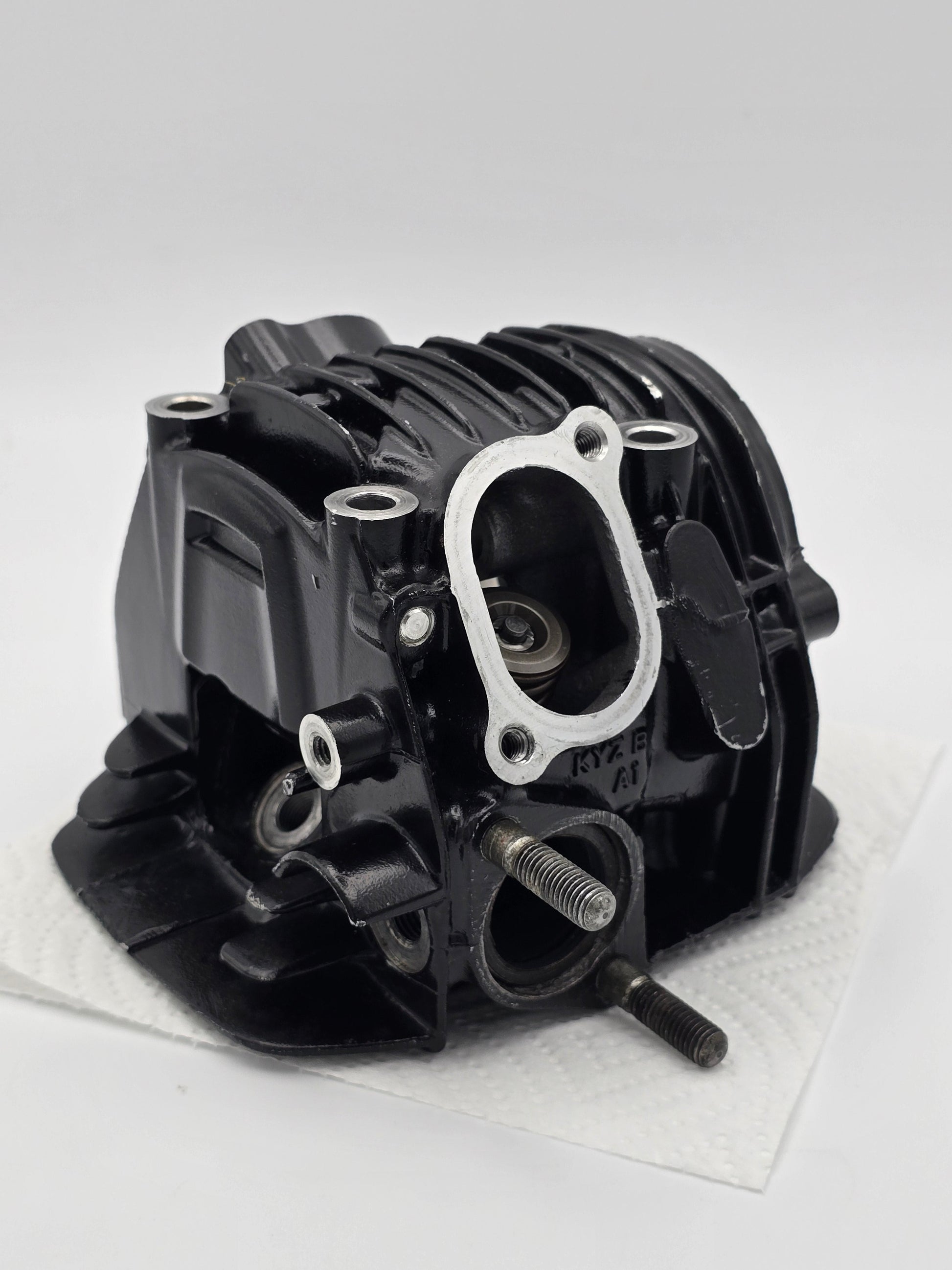 Finbro Big Valve Head Honda Grom Ported Polished (Used) - Howling Moto