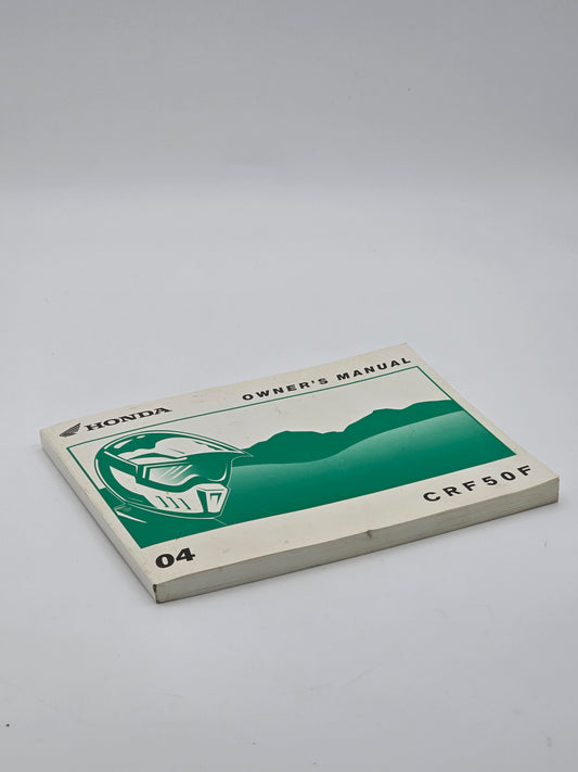 Honda CRF50F Owner's Manual 2004 (Used) - Howling Moto