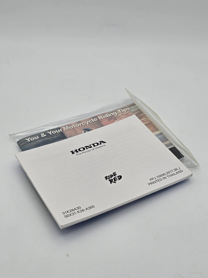 Honda Grom 2018 Owner's Manual (Open Box) - Howling Moto