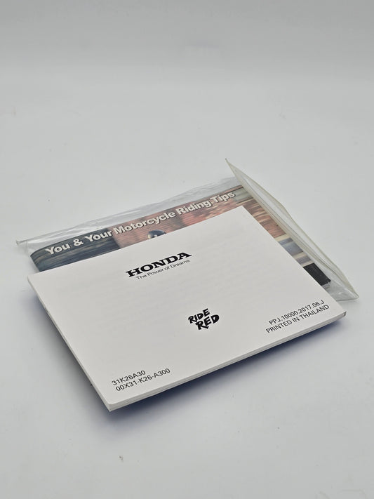 Honda Grom 2018 Owner's Manual (Open Box) - Howling Moto