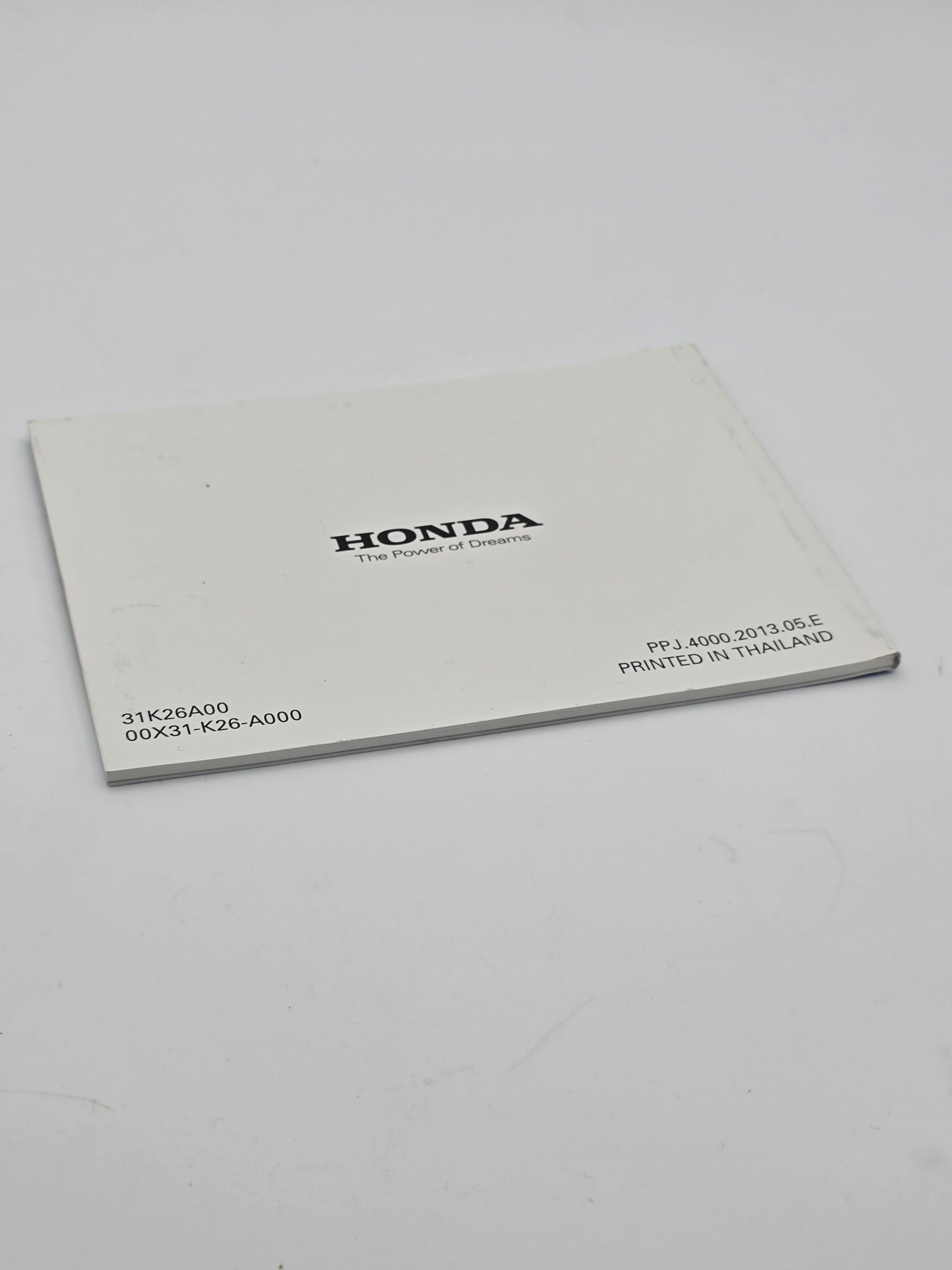 Honda Grom 2014 Owner's Manual (Used) - Howling Moto
