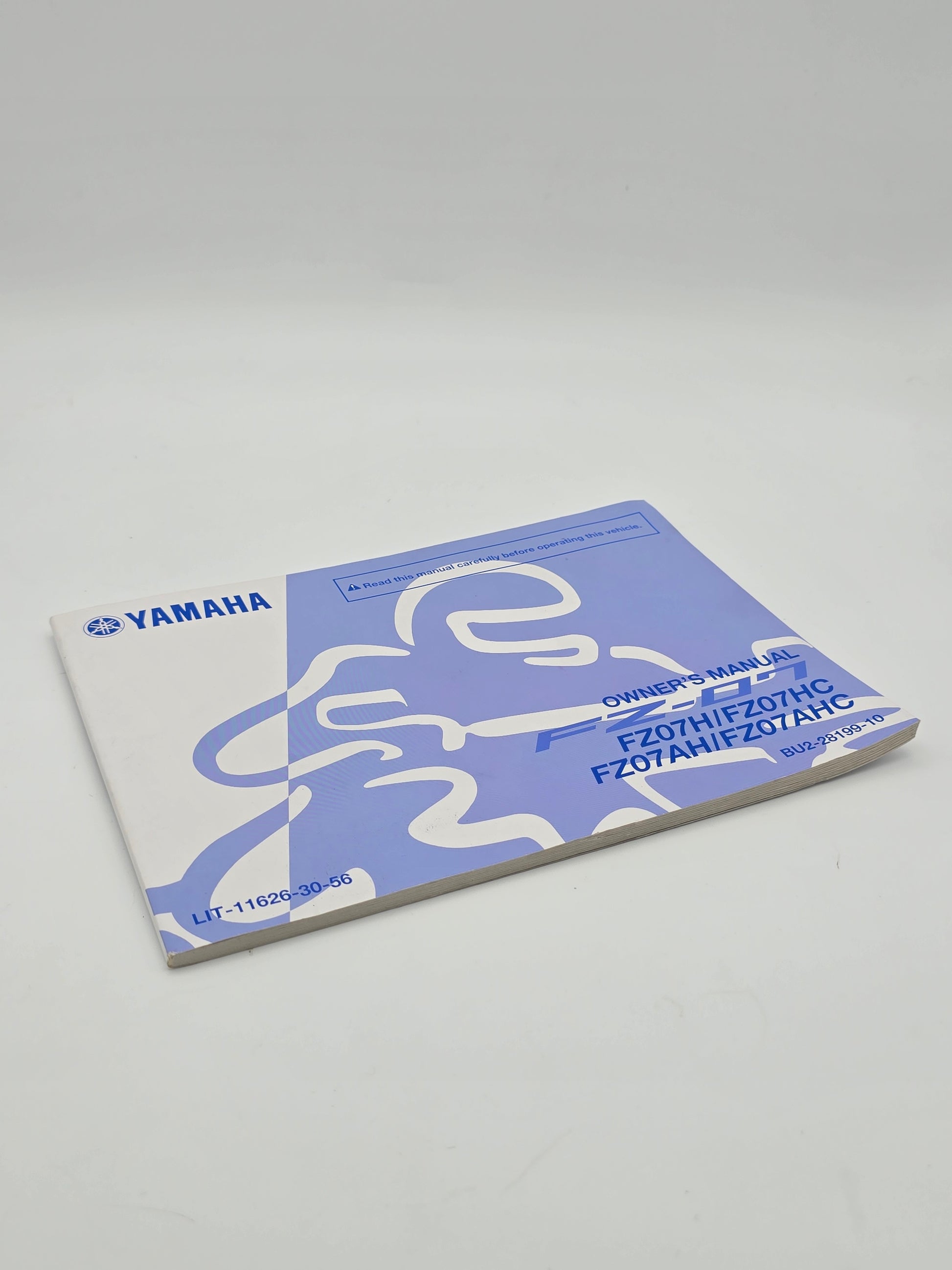 Yamaha FZ-07 Owner's Manual 2017 (Used) - Howling Moto