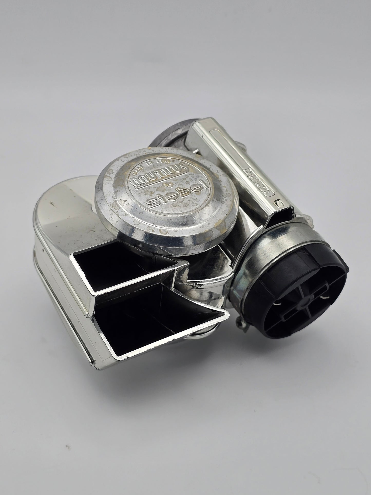 Nautilus by Stebel Compact Air Horn 12v Chrome (Used) - Howling Moto