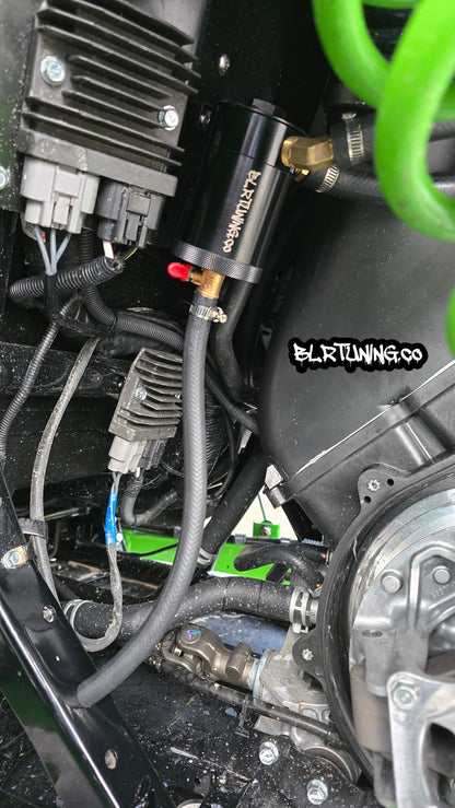 KAWASAKI TERYX H2 AIR OIL SEPARATOR 3 PORT CATCH CAN - Howling Moto