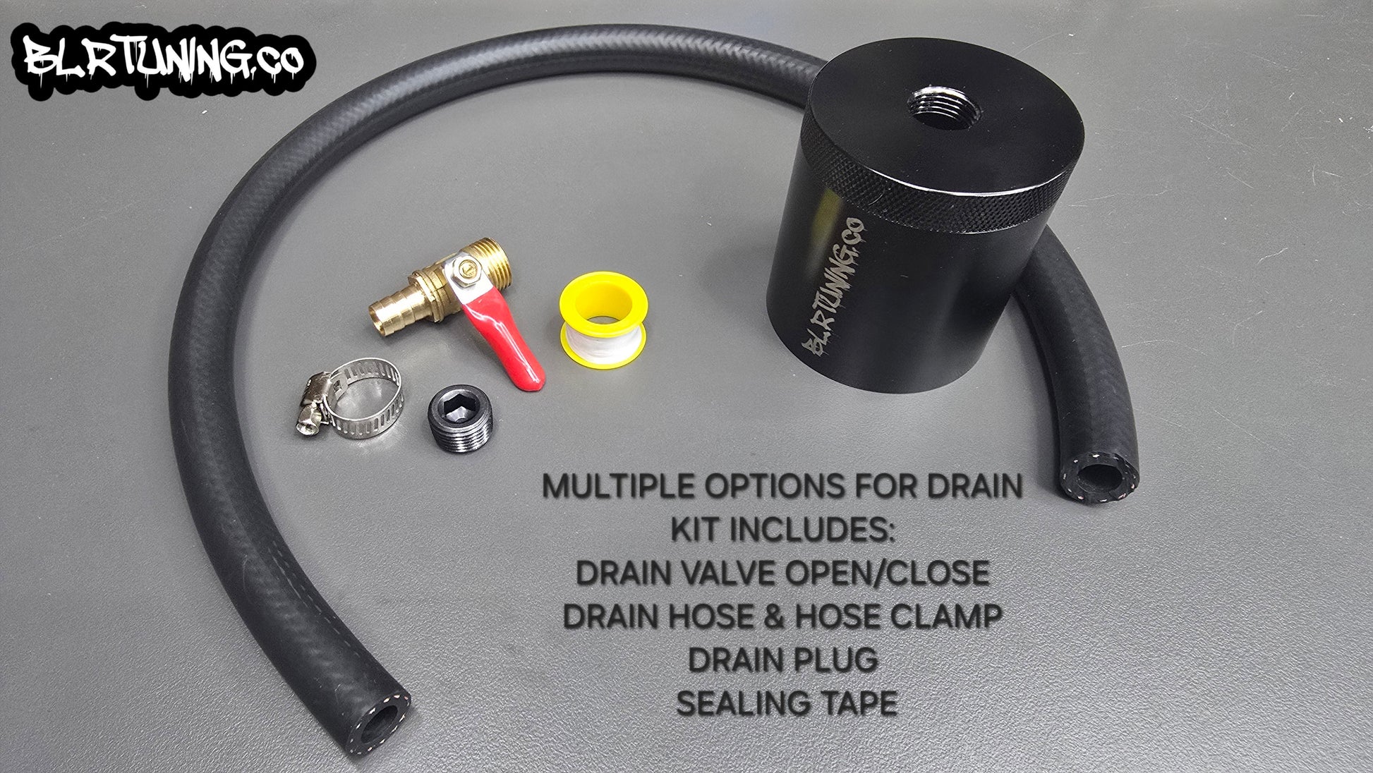 KAWASAKI TERYX H2 AIR OIL SEPARATOR 3 PORT CATCH CAN - Howling Moto
