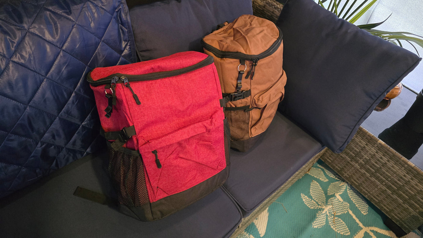 BLR TUNING Insulated Cooler Backpack – 33-Can - 18L Capacity - lightweight and durable - Howling Moto