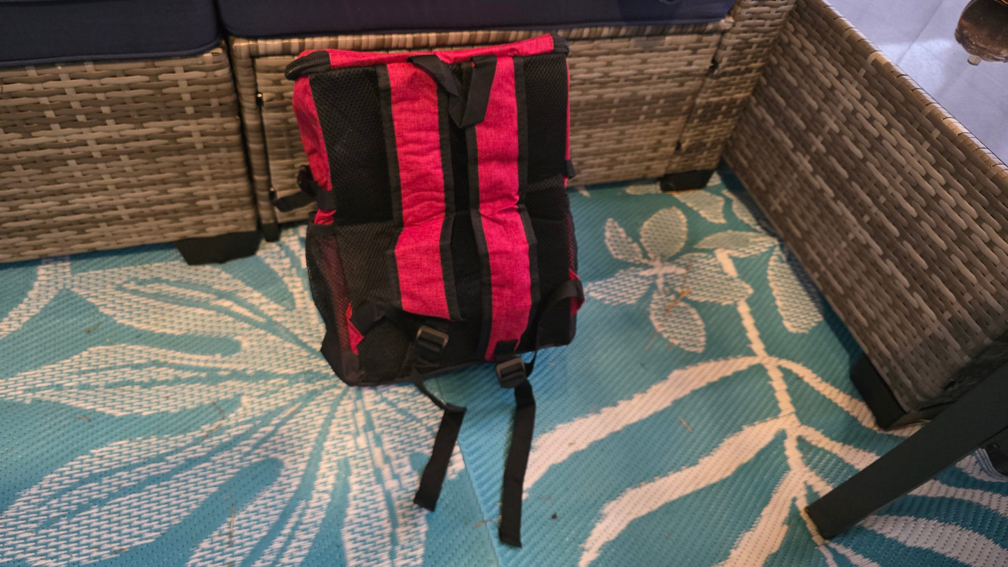 BLR TUNING Insulated Cooler Backpack – 33-Can - 18L Capacity - lightweight and durable - Howling Moto