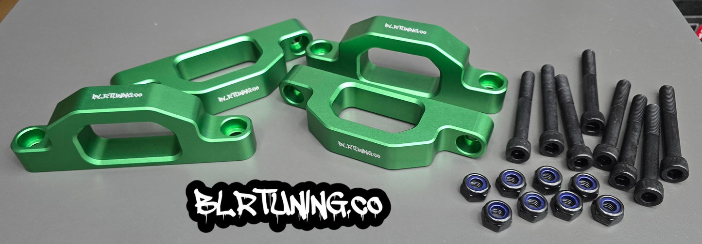 KAWASAKI TERYX H2 Billet Aluminum Tow Hooks - FITS FRONT AND REAR 2026 TERYX4 H2 AND TERYX5 H2 MODELS - Howling Moto