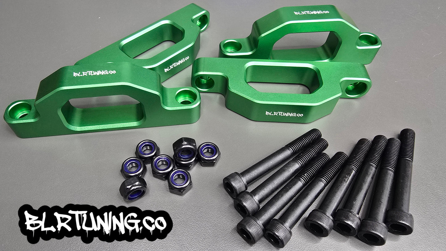 KAWASAKI TERYX H2 Billet Aluminum Tow Hooks - FITS FRONT AND REAR 2026 TERYX4 H2 AND TERYX5 H2 MODELS - Howling Moto