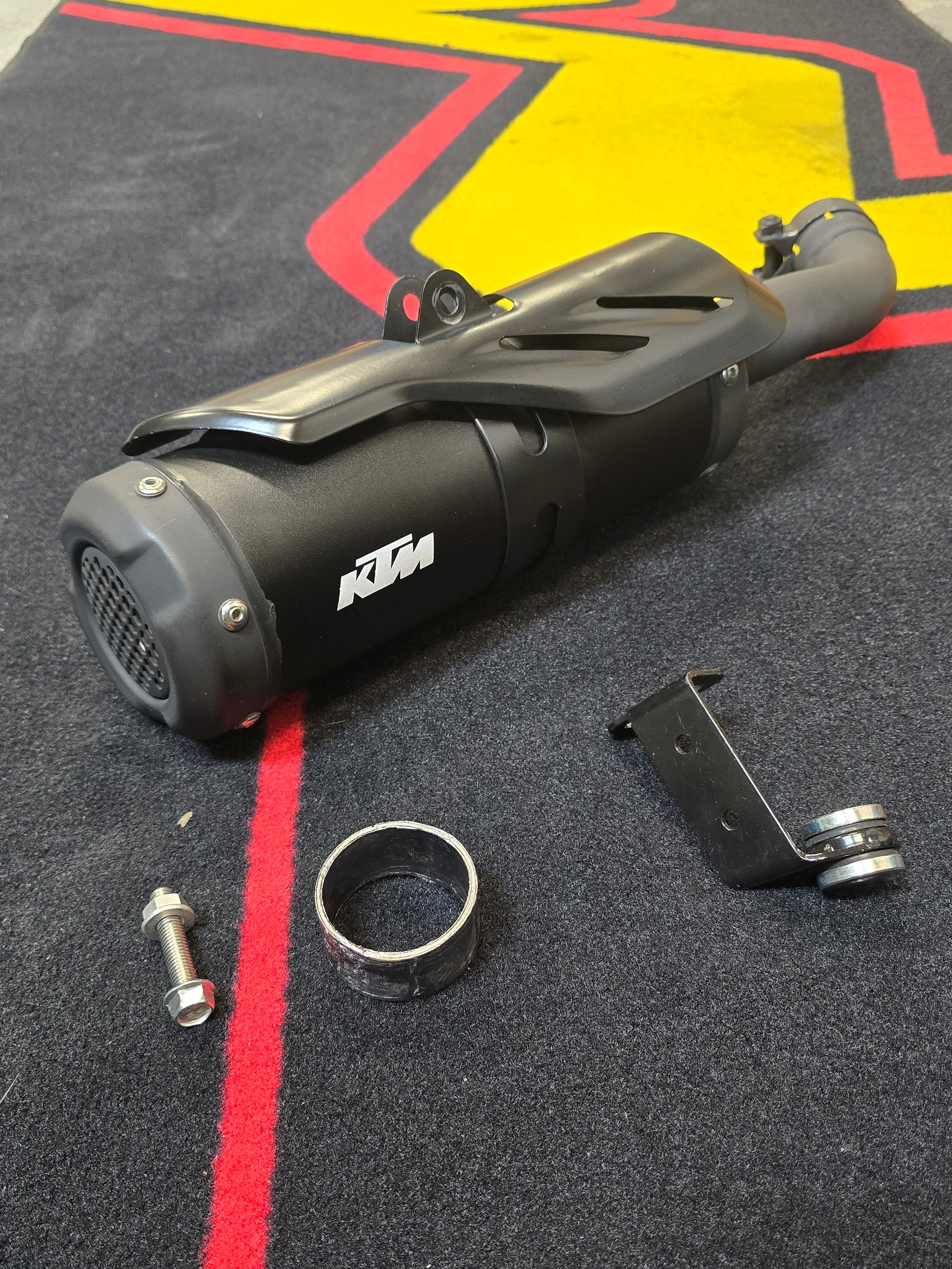 KTM RC 390 OEM Muffler Assembly (Take-Off) - Howling Moto