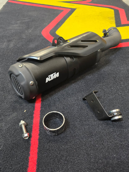 KTM RC 390 OEM Muffler Assembly (Take-Off) - Howling Moto