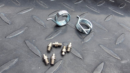 FOOT PEGS FOR STRIKE SHADOW 48v 60v 72v 2026 MODELS BILLET ALUMINUM WITH STAINLESS STEEL TEETH BY BLR TUNING