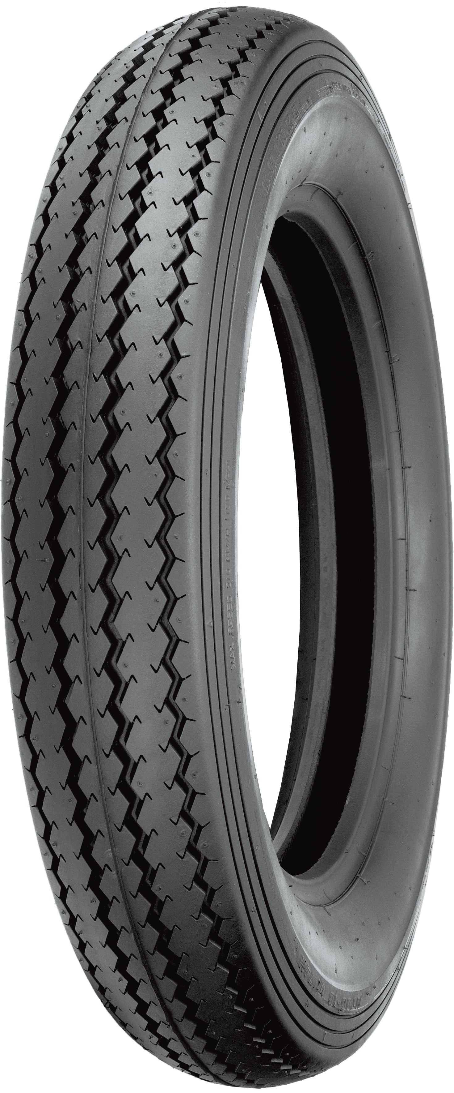Shinko Tire Classic 240 front bias tire with 100/90-19 size and 63H rating, featuring modern performance design.
