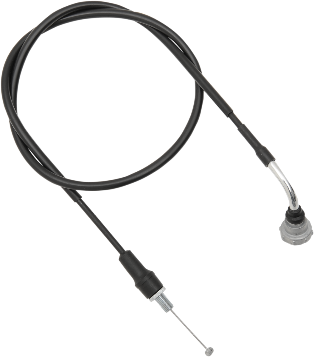 Black vinyl throttle cable by MOOSE OFFROAD, 43-inch length, designed for Honda vehicles, part number 45-1027.