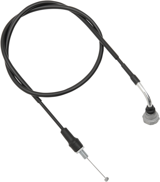 Black vinyl throttle cable by MOOSE OFFROAD, 43-inch length, designed for Honda vehicles, part number 45-1027.