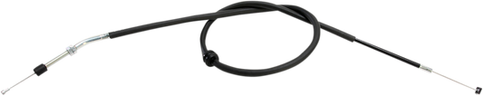 Black vinyl clutch cable for Honda motorcycles by MOOSE OFFROAD, model 45-2072, shown in the image.