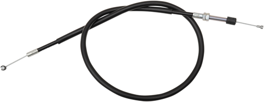 Black vinyl clutch cable for Honda, MOOSE Offroad brand, designed for offroad motorcycle clutch systems, with durable construction.