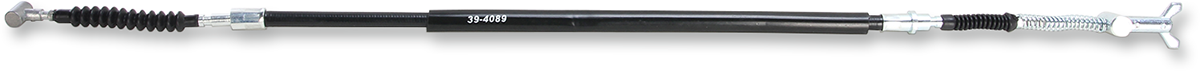 Moose Offroad black vinyl rear brake cable for Honda vehicles, featuring durable construction and secure fitting.