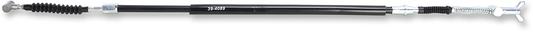 Moose Offroad black vinyl rear brake cable for Honda vehicles, featuring durable construction and secure fitting.