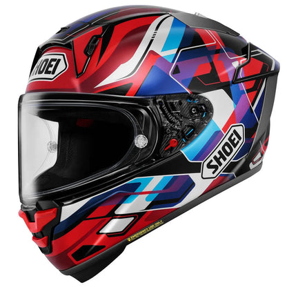 Shoei X-Fifteen Valion Helmet | Race-Ready Full Face | DOT/Snell M2025R/ECE R22.06
