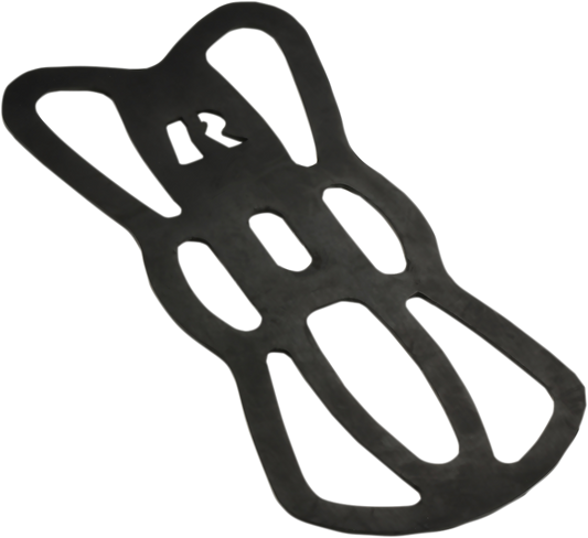 RAM MOUNTS Device Tether X-Grip for tablets, attached to engine, with secure rubber grip and adjustable strap for device safety.