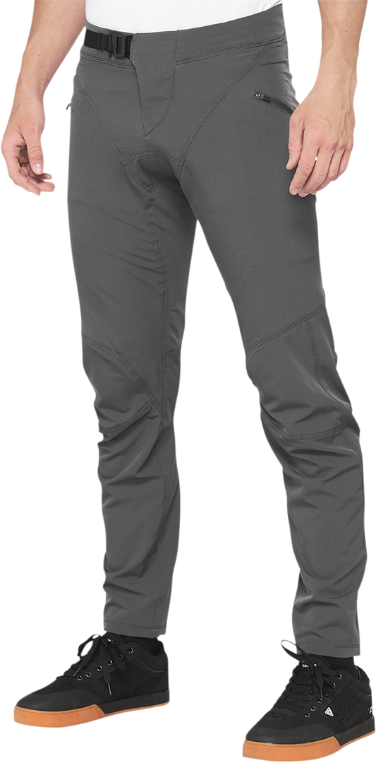 Bill's Exhausts 100% Airmatic Pants in charcoal, US size 32, casual pant with a comfortable fit and modern style.