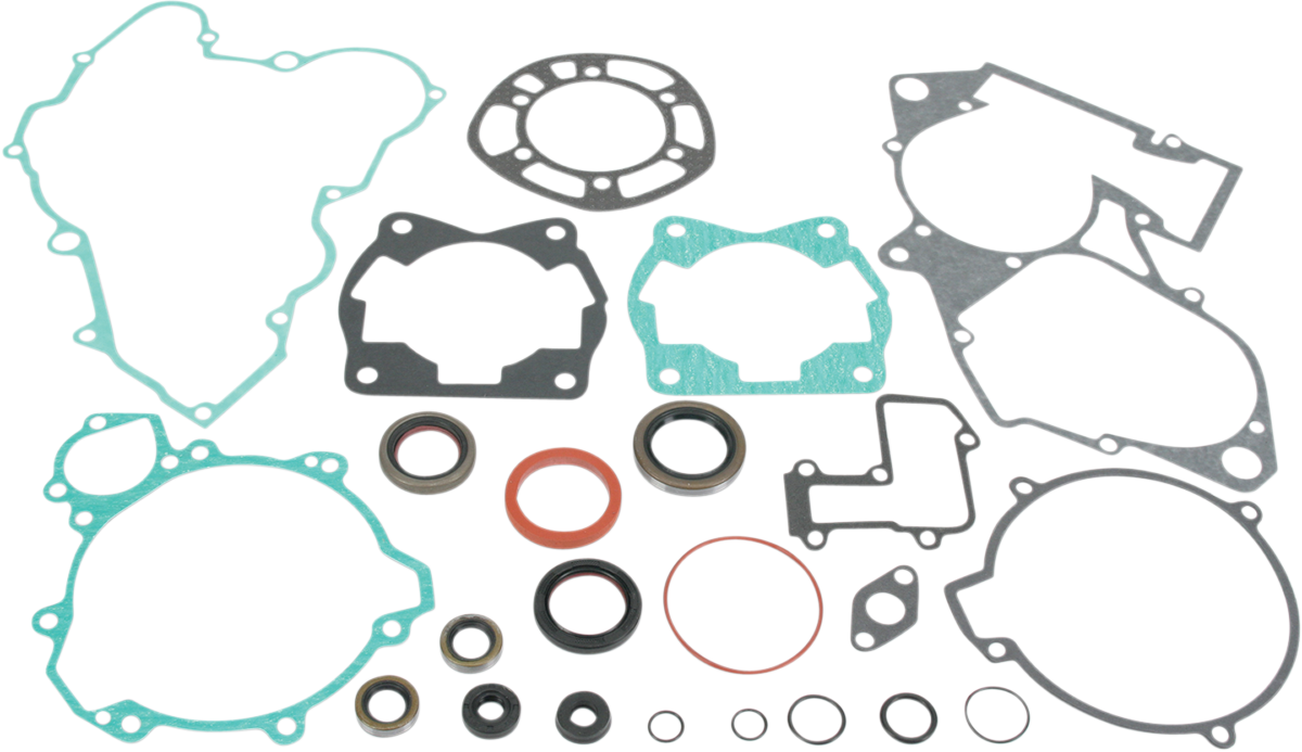 Moose Offroad motor gasket kit with oil seal for KTM motorcycle engine, part number 811303MSE, includes gaskets and seals.