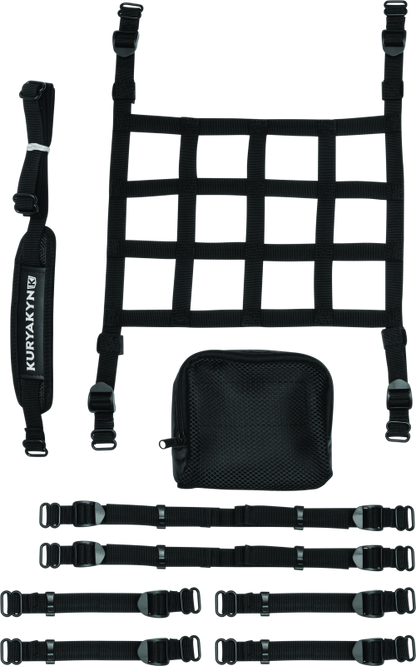 Kuryakyn Torke 24L solo dry pannier waterproof motorcycle storage bag with external pockets and removable support structure