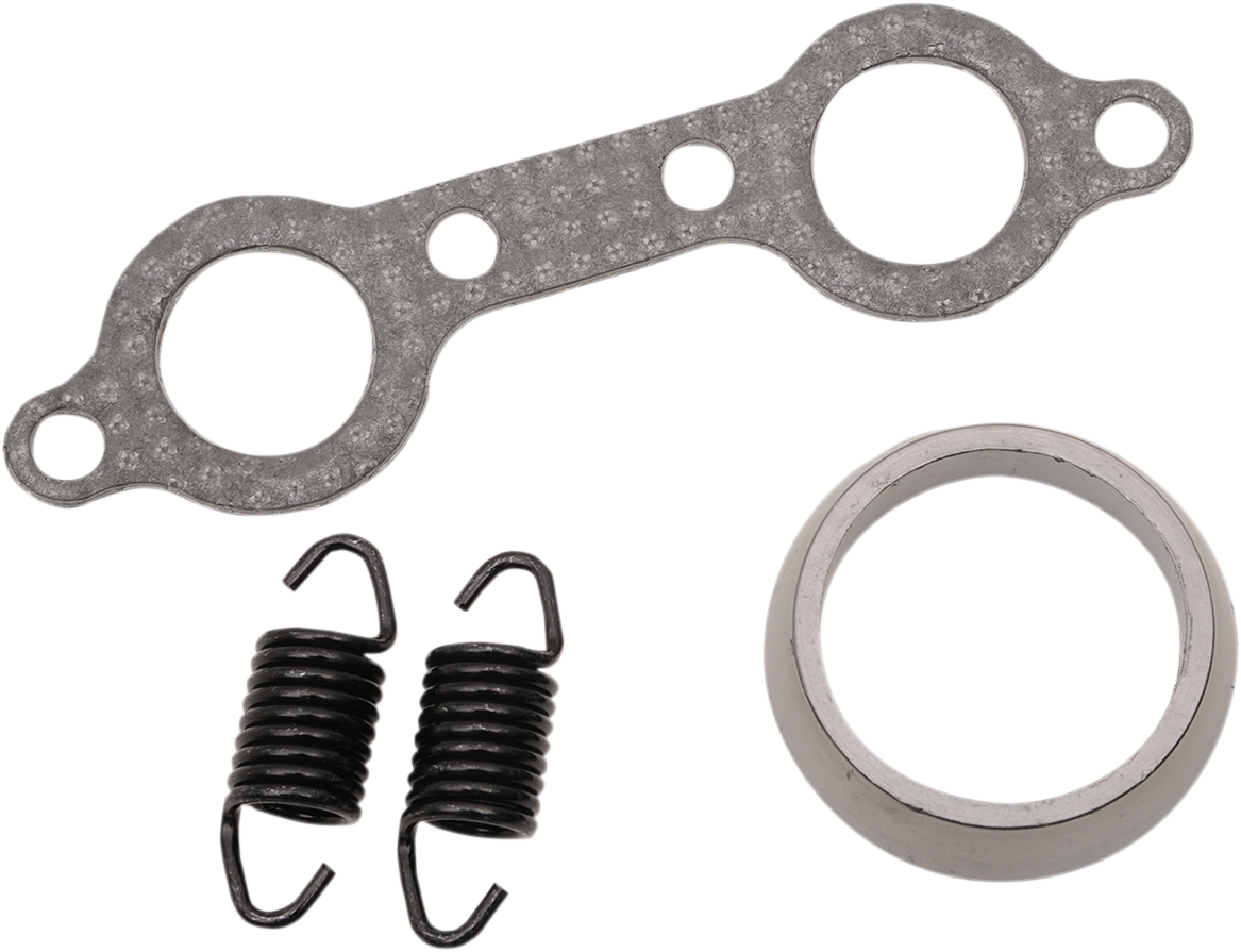 MOOSE OFFROAD exhaust gasket kit for Polaris, part number 823179mse, showing gasket components on a white background.