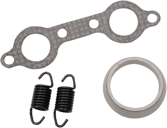 MOOSE OFFROAD exhaust gasket kit for Polaris, part number 823179mse, showing gasket components on a white background.