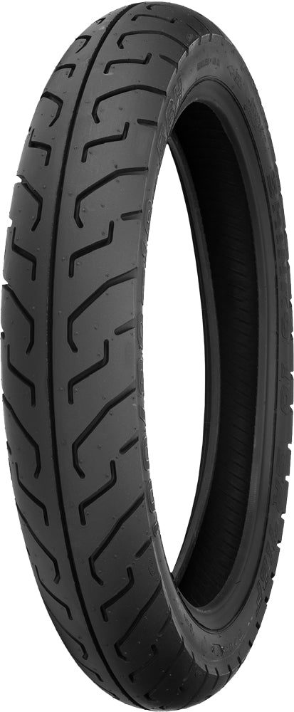 SHINKO Shinko 712 Series front motorcycle tire 110/90-19 bias tire with wet weather grip and enhanced mileage