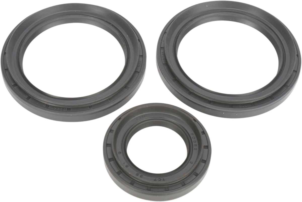 Moose Offroad Yamaha rear differential seal kit, part 25-2045-5, showing seals and components for offroad vehicle maintenance.