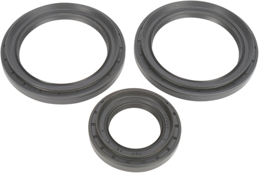 Moose Offroad Yamaha rear differential seal kit, part 25-2045-5, showing seals and components for offroad vehicle maintenance.