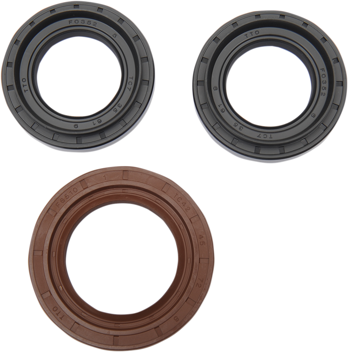 MOOSE OFFROAD rear differential seal kit for Yamaha motorcycles, part number 25-2109-5, showing sealed components and packaging.