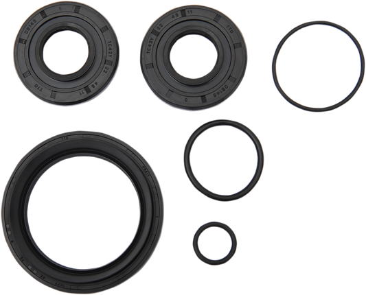 Moose Offroad front differential seal kit for Honda vehicles, showing multiple seals and components in the image.