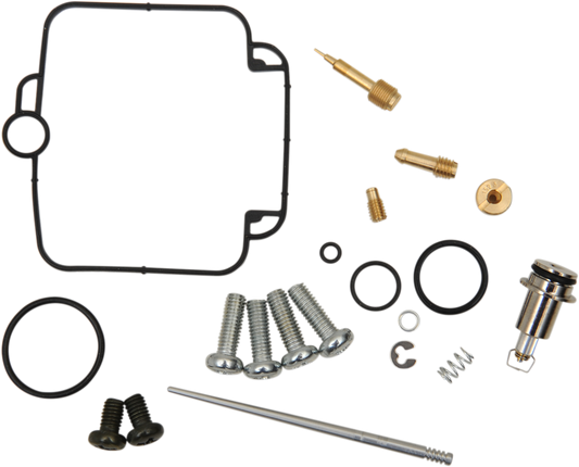 Moose Offroad Polaris 26-1020 carburetor repair kit with rebuild components, including gaskets and parts for engine maintenance.
