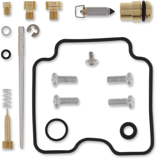 Moose Offroad Suzuki carburetor repair kit Part 26-1092 showing assorted gaskets and components for motorcycle carburetor repair.
