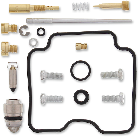 Moose Offroad Yamaha 26-1259 carburetor repair kit with NBR rubber components, includes gaskets and seals for engine maintenance.