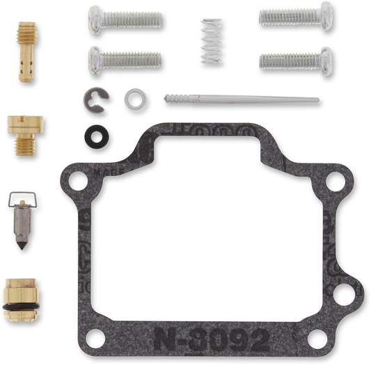 MOOSE OFFROAD Suzuki carburetor repair kit 26-1425 with various gaskets and components for engine maintenance.